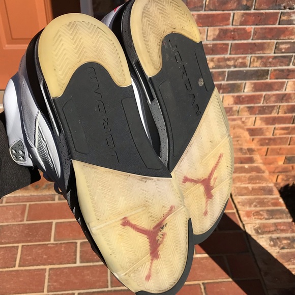 Air Jordan Retro 5 White Cement Size 11.5 - Picture 7 of 8